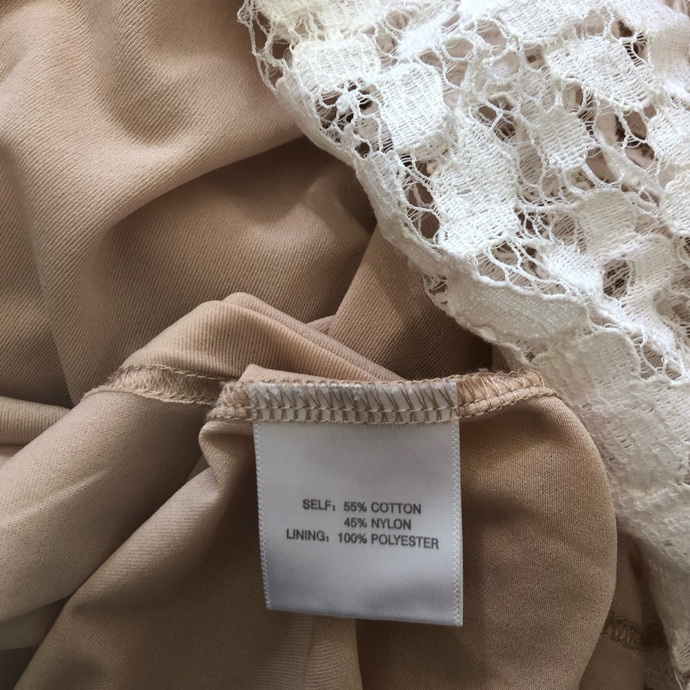Rose and Olive Lace Top/Dress - Picture 6 of 9